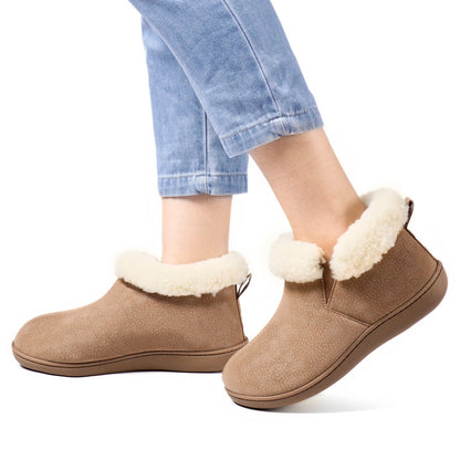 Women's Sierra Faux Leather Bootie Slipper